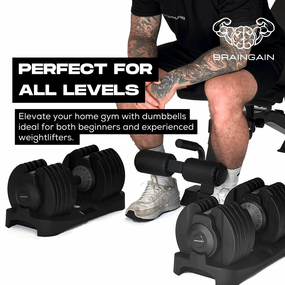 24kg Adjustable Dumbbell (Pair)