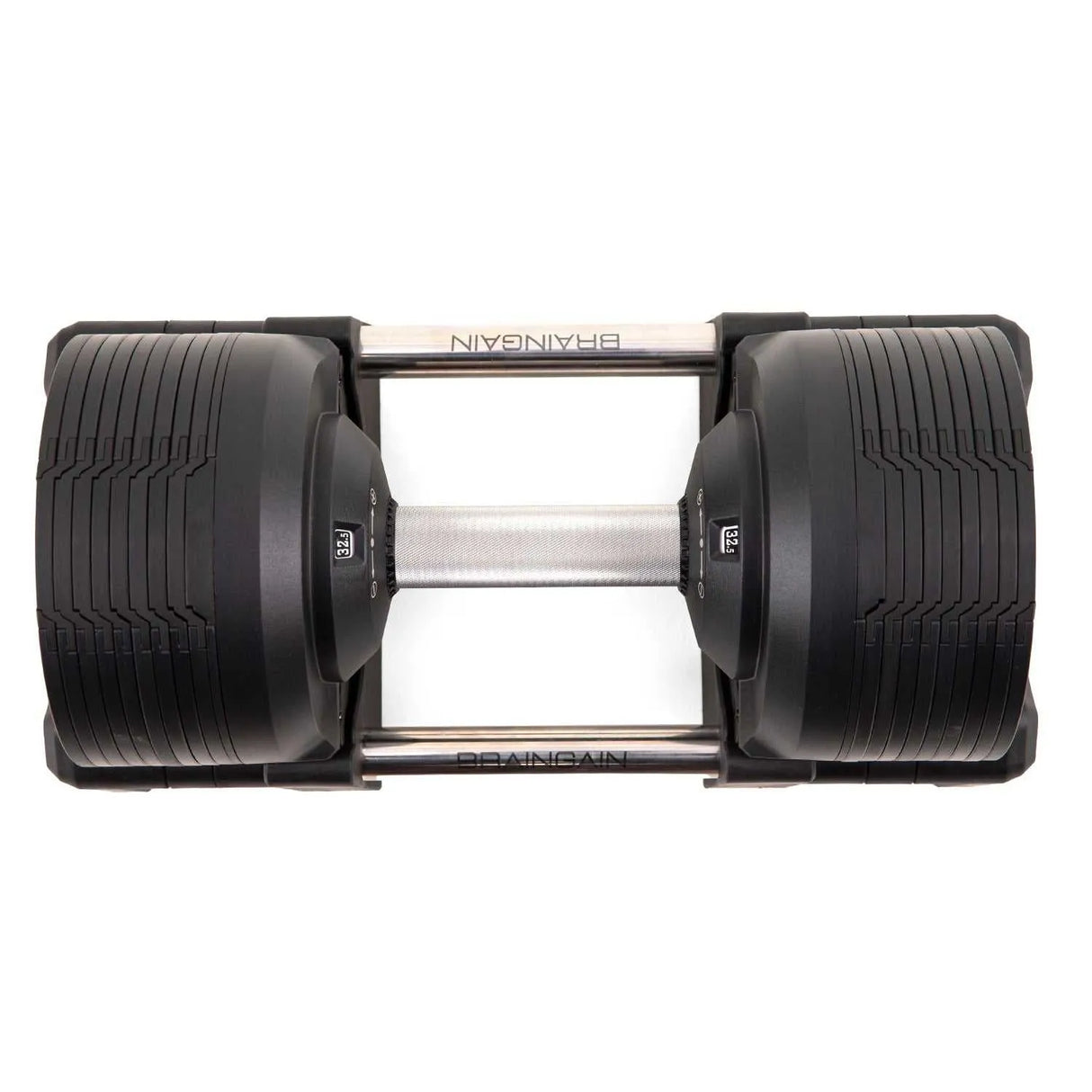 32.5kg Black Adjustable Dumbbell (Pair) - 1.5kg Increment