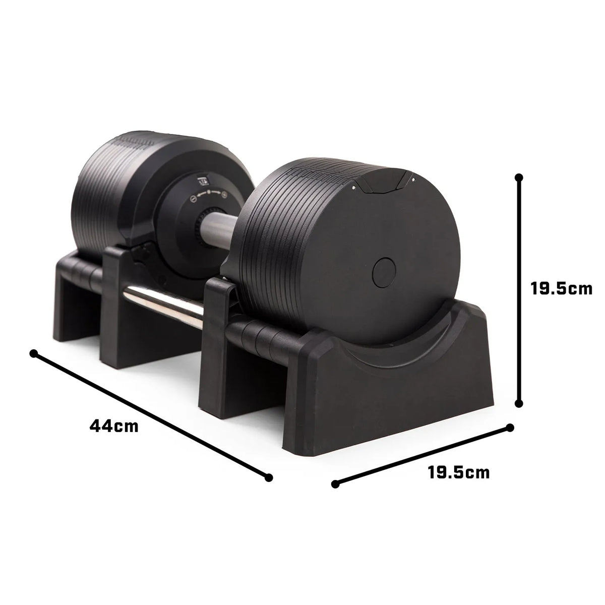 SmartBells™ Pro Manubri Regolabili da 41,5 kg – Neri