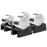 41.5kg Chrome Adjustable Dumbbell (Pair) - 1.5kg Increment (Gen 4)