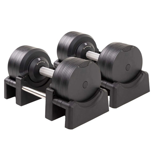 23.5kg Black Adjustable Dumbbell (Pair) - 1.5kg Increment collection_img
