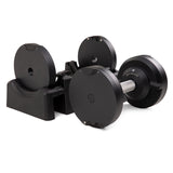 23.5kg Black Adjustable Dumbbell (Pair) - 1.5kg Increment