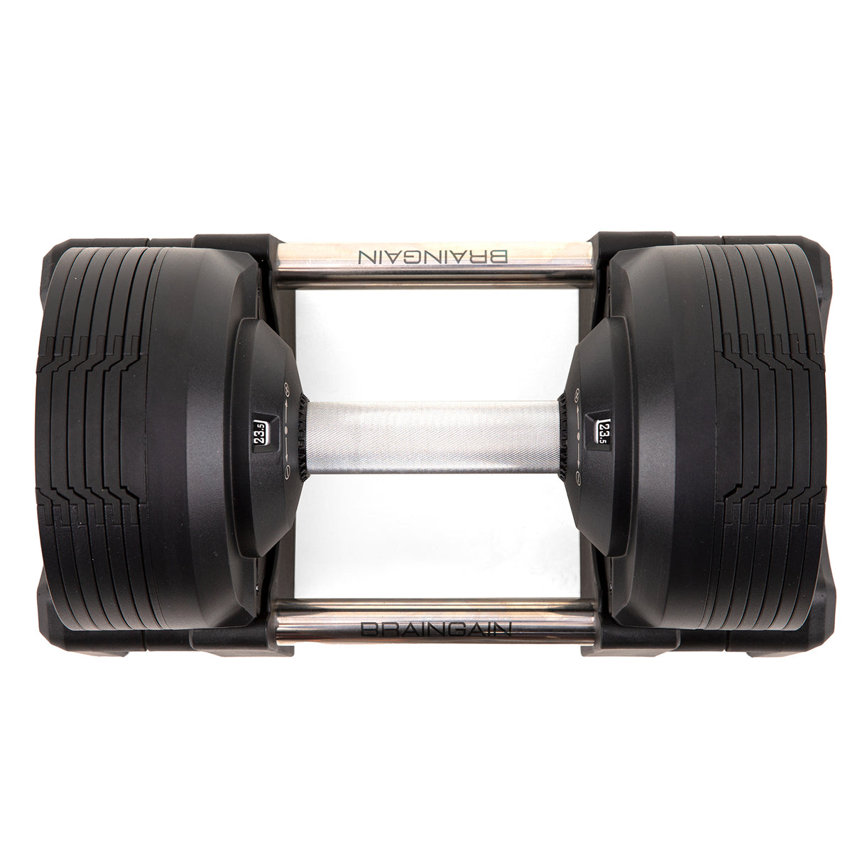 23.5kg Black Adjustable Dumbbell (Pair) - 1.5kg Increment