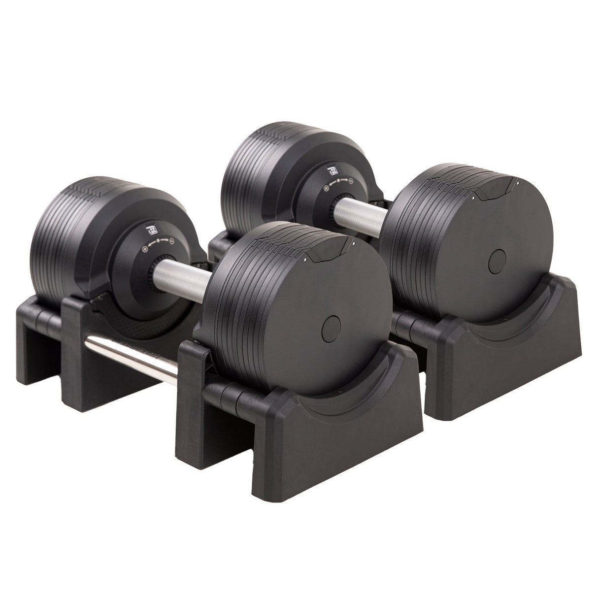 23.5kg Black Adjustable Dumbbell (Pair) - 1.5kg Increment