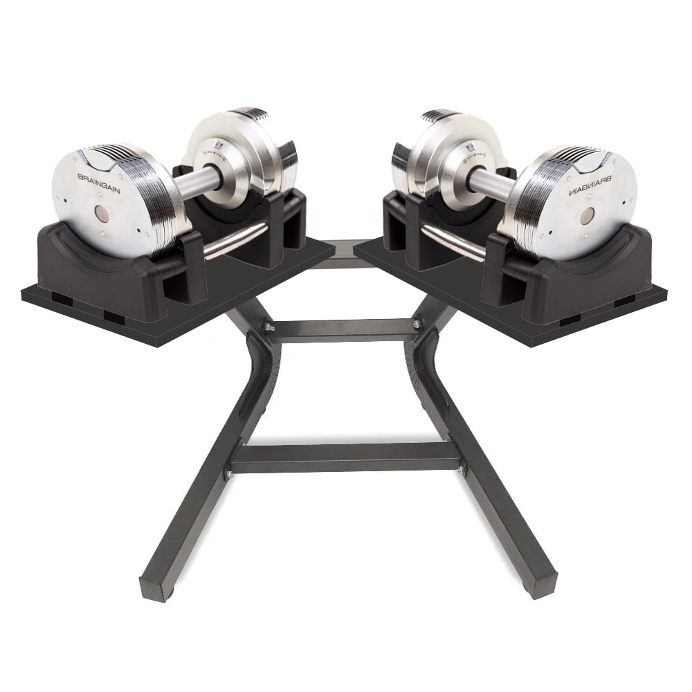 23.5kg Chrome Adjustable Dumbbell (Pair) - 1.5kg Increment