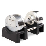 32.5kg Chrome Adjustable Dumbbell (Pair) - 1.5kg Increment