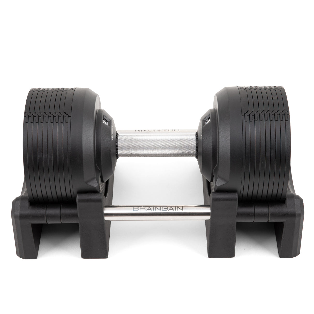 32.5kg Black Adjustable Dumbbell (Pair) - 1.5kg Increment