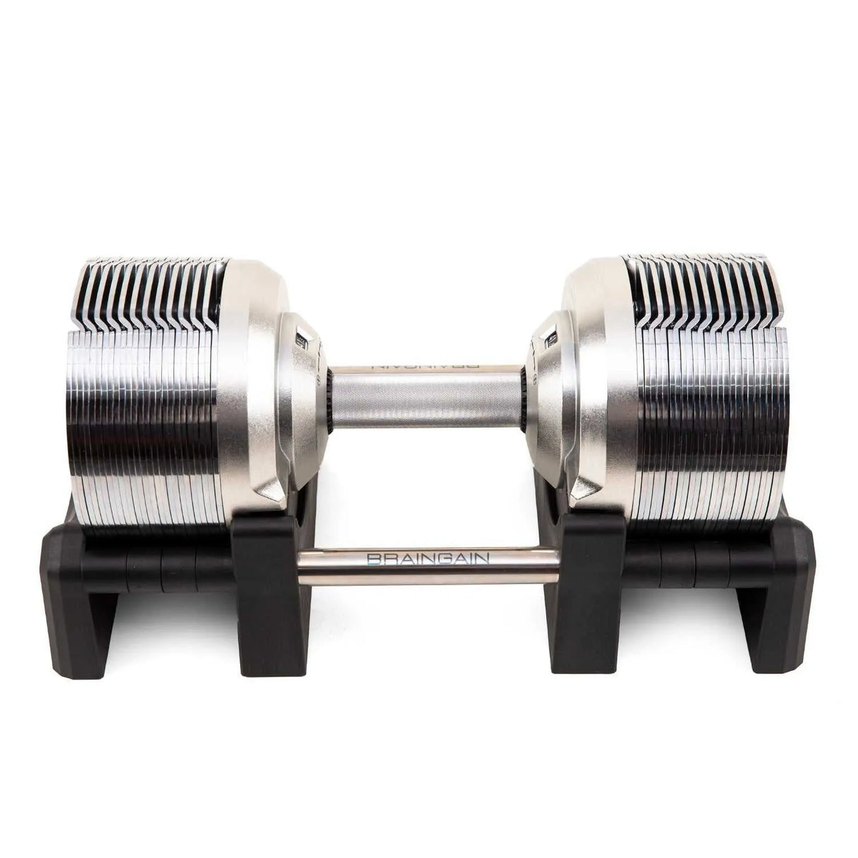 41.5kg Chrome Adjustable Dumbbell (Pair) - 1.5kg Increment