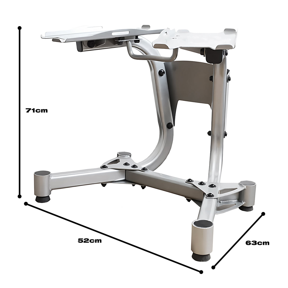 Verstellbarer Hantelständer (24 kg / 40 kg)