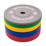 Farbige HD-Stoßstangengewicht-Gummiplatten - 5 kg bis 25 kg