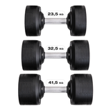 Haltères Réglables Noirs (Paire)