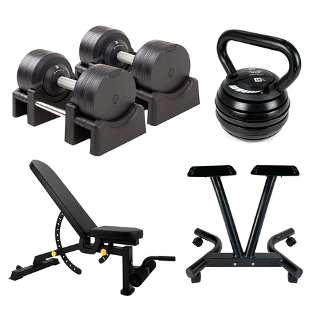 BRAINGAIN Pro Gym Bundle (Silber oder Schwarz)