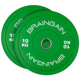 Farbige HD-Stoßstangengewicht-Gummiplatten - 5 kg bis 25 kg