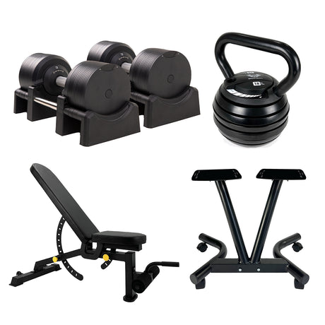 BRAINGAIN Ultimate Gym Bundle (Silber oder Schwarz)