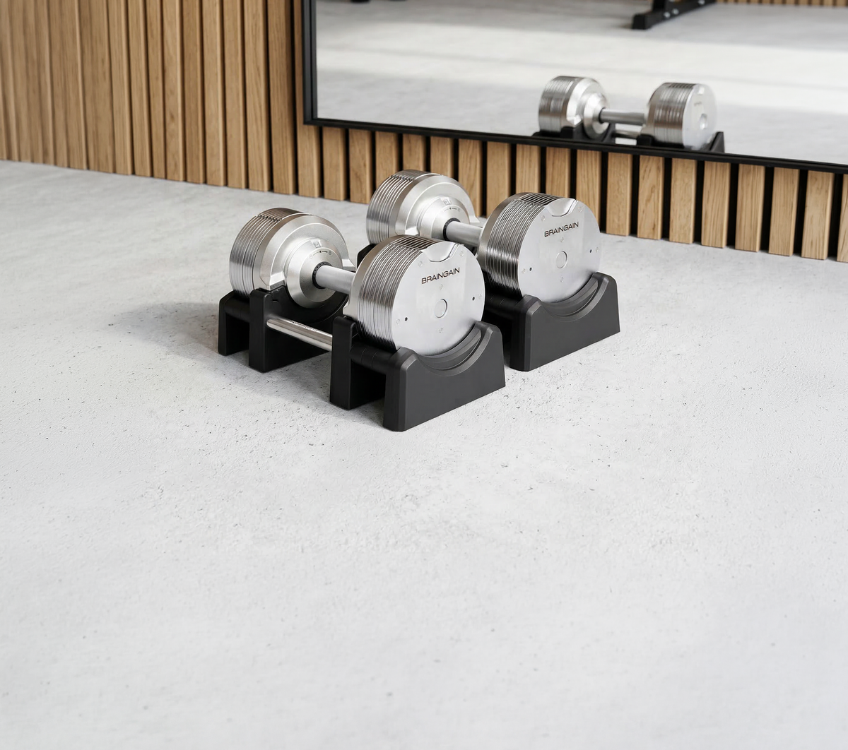 0.25m². Up to 26 dumbbells in 1 pair.