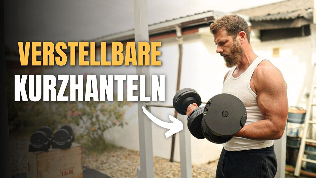 Brain Gain SmartBells im Test - Verstellbare Kurzhanteln bis 41,5 Kg